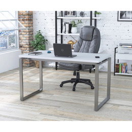 Стол письменный Q-135 / 36 мм Белый ТМ Loft Design