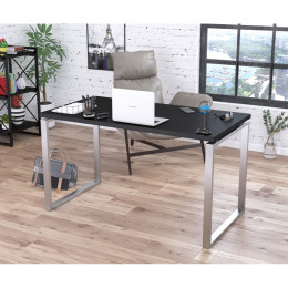 Стол письменный Q-135 / 36 мм Чёрный ТМ Loft Design