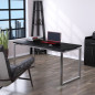 Стол письменный Q-160 / 36 мм Чёрный ТМ Loft Design