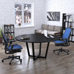 Стіл для переговорів D-1600 Чорний ТМ Loft Design