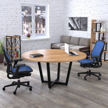 Стіл для переговорів D-1600 Дуб Крафт Золотий ТМ Loft Design