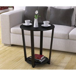 Стол журнальный D-50 Чёрный ТМ Loft Design