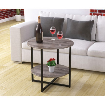Стол журнальный D-60 Дуб Палена ТМ Loft Design