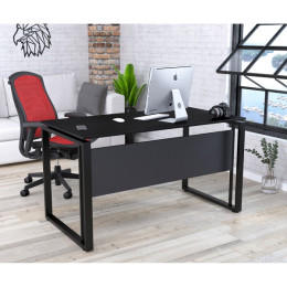 Стол письменный G-135 / 18 мм Чёрный ТМ Loft Design