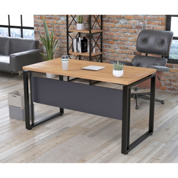 Стол письменный G-135 / 36 мм Дуб Крафт Золотой ТМ Loft Design