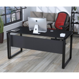 Стол письменный G-160 / 18 мм Чёрный ТМ Loft Design