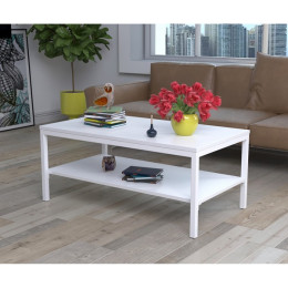 Стол журнальный L-1 Белый ТМ Loft Design