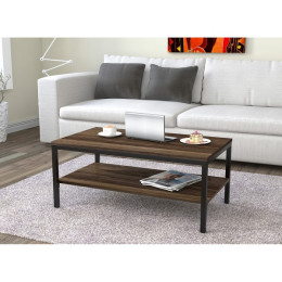 Стол журнальный L-1 Орех Модена ТМ Loft Design