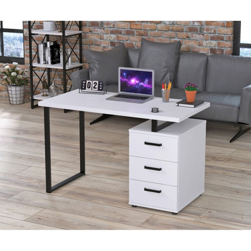 Стол письменный L-27 Белый ТМ Loft Design