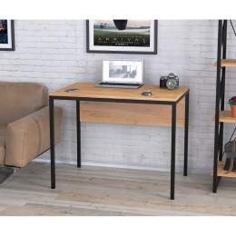 Стол письменный L-2p mini Дуб Крафт Золотой ТМ Loft Design