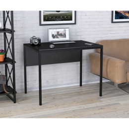 Стол письменный L-2p mini Чёрный ТМ Loft Design