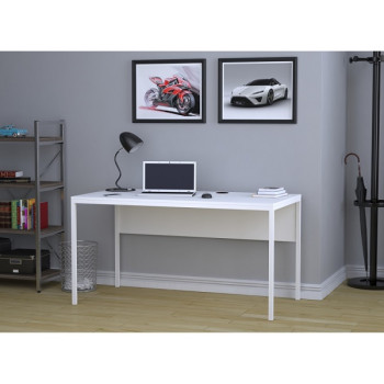 Стол письменный L-3p Белый ТМ Loft Design