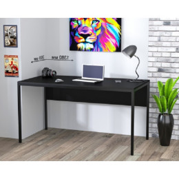 Стол письменный L-3p Чёрный ТМ Loft Design