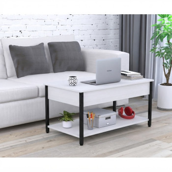 Стіл журнальний L-5 Slider Білий ТМ Loft Design