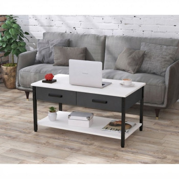 Стіл журнальний L-6 Білий ТМ Loft Design