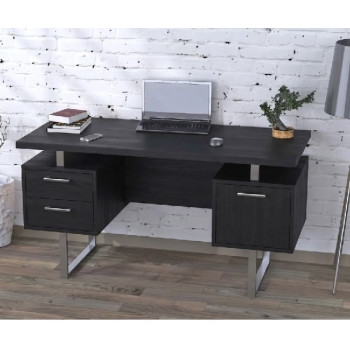 Стол письменный L-81 Чёрный ТМ Loft Design