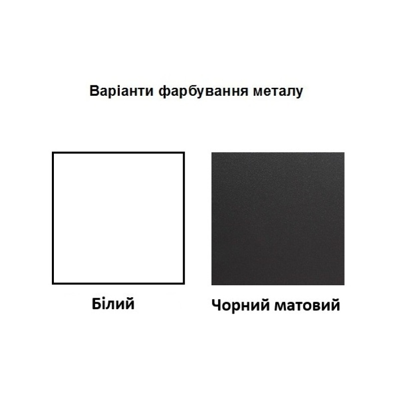 Стол письменный L-2p Белый ТМ Loft Design