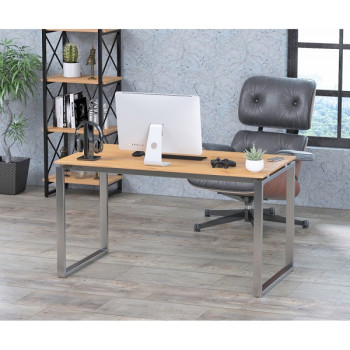 Стол письменный Q-135 Дуб Крафт Золотой ТМ Loft Design