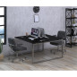 Стол письменный Q-140  Чёрный ТМ Loft Design