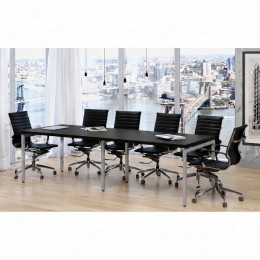 Стіл для переговорів Q-270 Чорний ТМ Loft Design