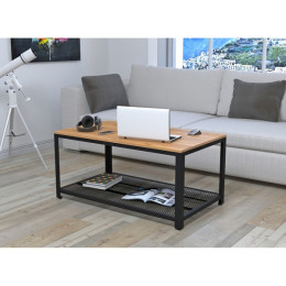 Стіл журнальний V-105 Дуб Крафт Золотий ТМ Loft Design