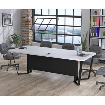 Стіл для переговорів V-240 Білий ТМ Loft Design