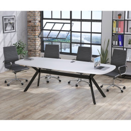 Стіл для переговорів Академія Білий ТМ Loft Design