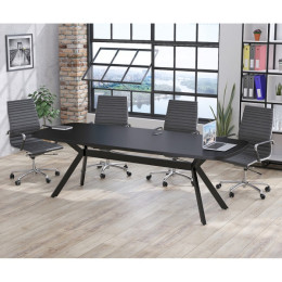 Стіл для переговорів Академія Чорний ТМ Loft Design