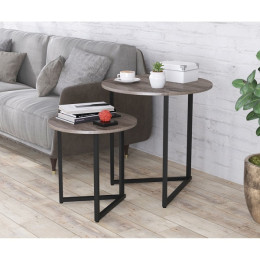 Стіл журнальний Дельта Дуо Дуб Палена ТМ Loft Design