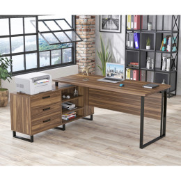 Стол письменный Нотариус Орех Модена ТМ Loft Design