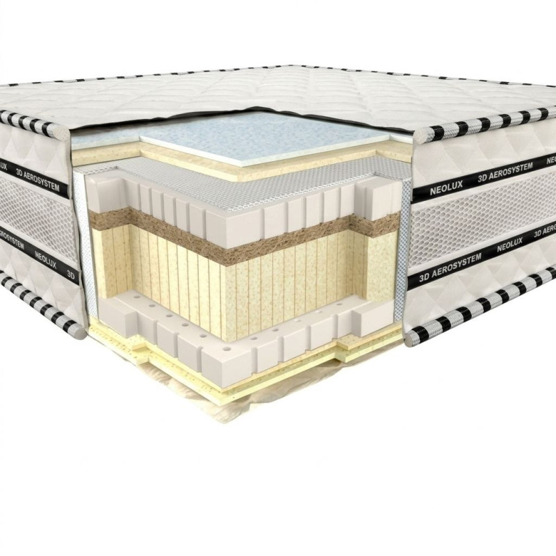 Матрас ортопедический  3D Aerosystem Neoflex Эрго (ERGO) Зима-лето TM Неолюкс