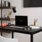 Стол письменный Brevity Loft mid / Бревити Лофт Мид Графит Серый / Чёрный ТМ Art In Head