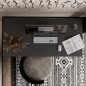 Стол рабочий Brevity Loft standart / Бревити Лофт Стандарт Графит Серый / Чёрный ТМ Art In Head