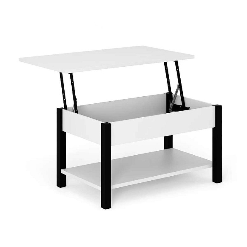 Стол-трансформер Desk 2.0 / Деск 2.0 Белый Бриллиант / Чёрный ТМ Art In Head